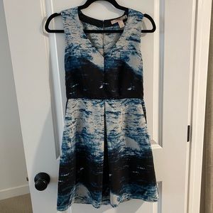 Blue dress